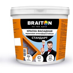 Фасадная краска BRAITON paint paint Стандарт ВД - фото 17026743