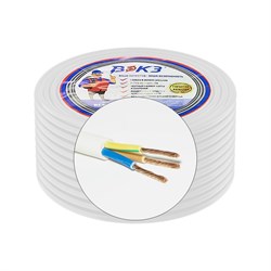 Провод ПВС ВЭКЗ 3х4 100м ГОСТ - фото 17028783