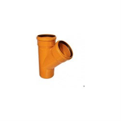 Канализационный тройник АТЛАС ПЛАСТ SPNCT45110110 - фото 17040374