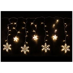 Электрогирлянда Волшебная страна Занавес со снежинками и звездами - фото 17048263