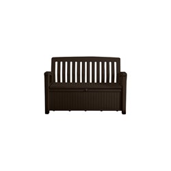 Скамейка для сада KETER Patio Bench Brown 590 - фото 17054862