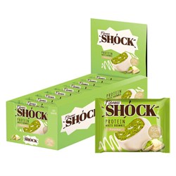 Печенье протеиновое FITNESSHOCK "Брауни. Белый шоколад и фисташки", 50 г, 27668 - фото 17067401