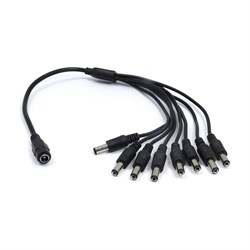 Разветвитель питания Amatek AVC-DC-M8 "1 на 8" - фото 17069744