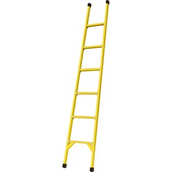 Диэлектрическая стеклопластиковая приставная лестница ООО "ЛУЧ" ЛСП-2,4-Ф40П - фото 17074780