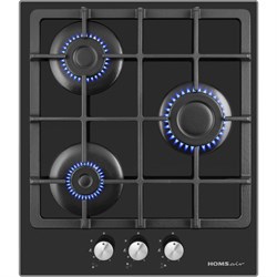 Газовая варочная панель HOMSair HGG433BK - фото 17075861