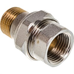 Прямой никелированный соединитель ITAP ART 161 - фото 17077793