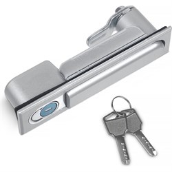 Замок от передней двери для настенных шкафов серии SH-05F Cabeus JC04W - фото 17079524