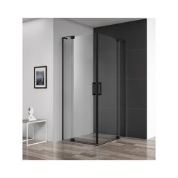 Душевой уголок Cezares SLIDER-A-2-100/110-C-NERO - фото 17090475