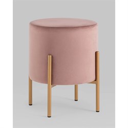 Пуф Стул Груп Кейси велюр пыльно-розовый - фото 17090527