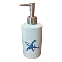 Дозатор PRIMANOVA Star керамика, 7x7х18 см - фото 17091234