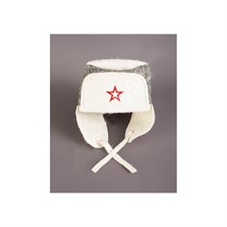 Шапка для бани Бацькина баня Ушанка со звездой - фото 17091943