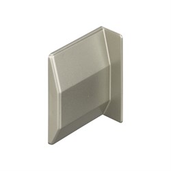 Никелированная пластиковая правая заглушка для навеса Hafele 290.40.601 - фото 17093255