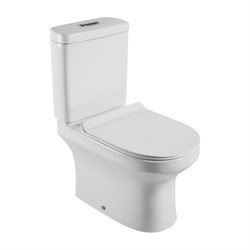 Безободковый унитаз-компакт Agger AT04000 - фото 17094004