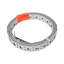 Перфорированная оцинкованная прямая лента монтажная КРЕПКО-НАКРЕПКО 70678 - фото 17094977