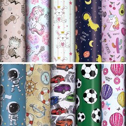 Упаковочная бумага ЗОЛОТАЯ СКАЗКА For Kids - фото 17100475