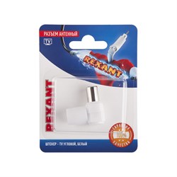 Угловой разъем антенный на кабель REXANT 06-0014-A - фото 17102496