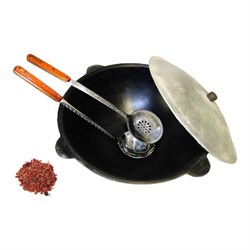 Чугунный казан Davr Metall Узбекский - фото 17106253