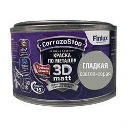 Быстросохнущая грунт-эмаль по металлу, ржавчине Finlux F-115 CorrozoStop - фото 17107383