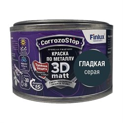 Быстросохнущая грунт-эмаль по металлу, ржавчине Finlux F-115 CorrozoStop - фото 17107435