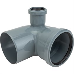 Канализационный переходной универсальный тройник АТЛАС ПЛАСТ SPCTVL110050 - фото 17112831