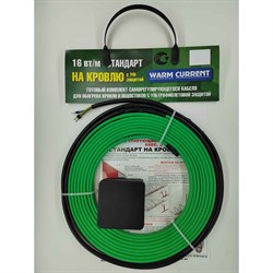 Саморегулирующий нагревательный кабель на кровлю ООО Ланит LA17UF003 - фото 17112916