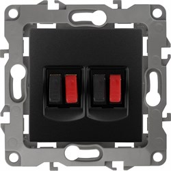 Двойная розетка аудио ЭРА 12-3112-05 - фото 17113586