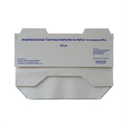 Одноразовые покрытия на унитаз для диспенсера KHJ ООО Комус 1651910 - фото 17114987