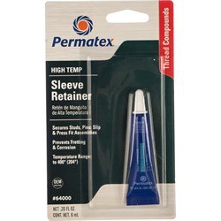 Термостойкий компаунд для монтажа гильз и цилиндрических деталей PERMATEX 64000 - фото 17115760