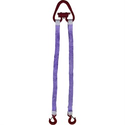 Двухветвевой текстильный строп ТамбовТехСнаб 2СТ - фото 17115806