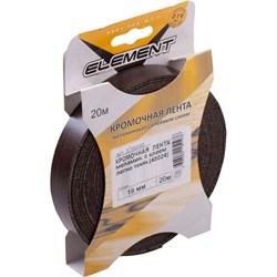Меламиновая кромочная лента Element с клеем 19мм легно темный 20 м - фото 17117263