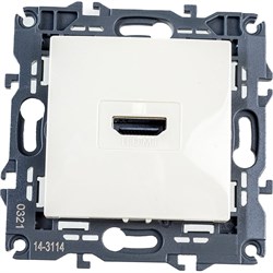 HDMI розетка ЭРА 14-3114-02 Elegance - фото 17128986