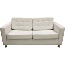 Трехместный кушетка Мягкий Офис с механизмом кремовый - фото 17130916