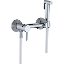 Гигиенический душ со смесителем RGW SP-215 хром (смеситель/шланг/гигиенический душ/) - фото 17131562