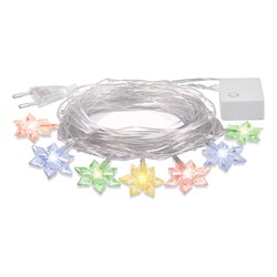 Электрогирлянда VEGAS Цветочки - фото 17148621