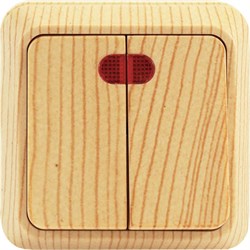 Двухклавишный выключатель Jilion 9533468 - фото 17149417