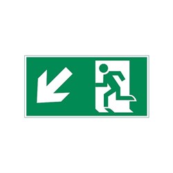 Пиктограмма для аварийно-эвакуационного светильника giant/vision/twofold/evade VARTON V5-EM03-60.003.018 - фото 17150527