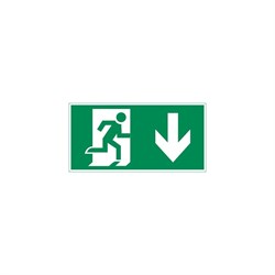 Пиктограмма для аварийно-эвакуационного светильника giant vision twofold evade VARTON V5-EM03.60.003.021 - фото 17150804