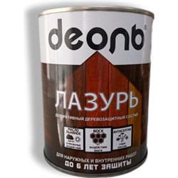 Декоративный деревозащитный состав Деоль Лазурь - фото 17151064