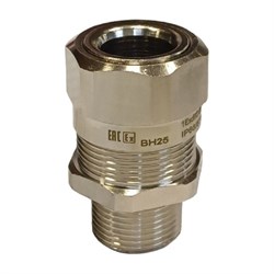 Металлический взрывозащищенный кабельный ввод Магнито-Контакт ВН25 - фото 17159338