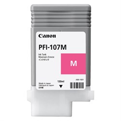 Картридж струйный CANON (PFI-107M) iPF680/685/780/785, пурпурный, оригинальный, ресурс 130 мл, 6707B001 - фото 17162280