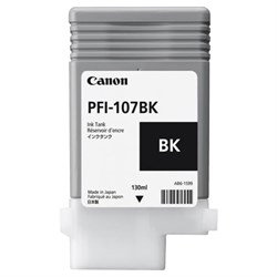 Картридж струйный CANON (PFI-107BK) PF680/685/780/785, черный, оригинальный, 130 мл, 6705B001 - фото 17162282