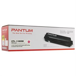 Картридж лазерный PANTUM (CTL-1100XM) CP1100/CM1100, пурпурный, оригинальный, ресурс 2300 страниц - фото 17162883