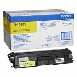 Картридж лазерный BROTHER (TN910Y) HL-L9310CDW/MFC-L9570CDW, желтый, оригинальный, ресурс 9000 страниц - фото 17163041