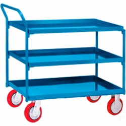 Цельнометаллическая трехъярусная тележка МосТележка ТЯМ3-8252 - фото 17169934
