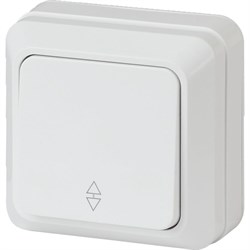 Одноклавишный переключатель INTRO Quadro - фото 17170022