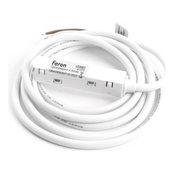 Соединитель-коннектор для низковольтного шинопровода FERON LD3001 - фото 17170070