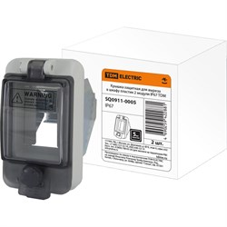 Защитная крышка для выреза в шкафу TDM ELECTRIC SQ0911-0005 - фото 17170378