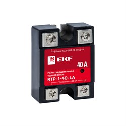 Однофазное твердотельное реле EKF RTP-40-LA PROxima - фото 17171636