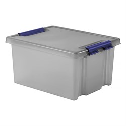 Контейнер с крышкой HONEYCOMB 36 л, серия HOME, антрацит M-H36-00.76new - фото 17177243