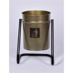 Уличная металлическая урна ПРОФМЕТСТИЛЬ 387 - фото 17184217